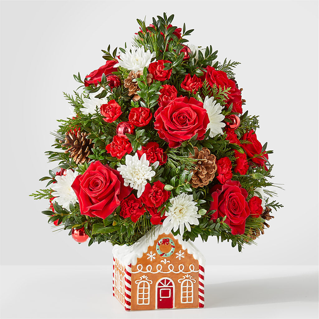 Spiced Gingerbread Tree – HELEN'S FLOWERS LLC, Radcliff KY