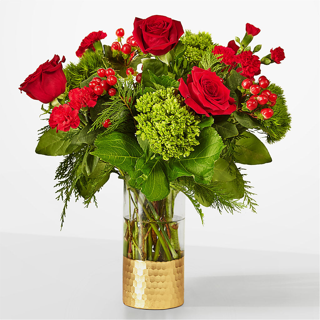Plaid Throw Bouquet – HELEN'S FLOWERS LLC, Radcliff KY