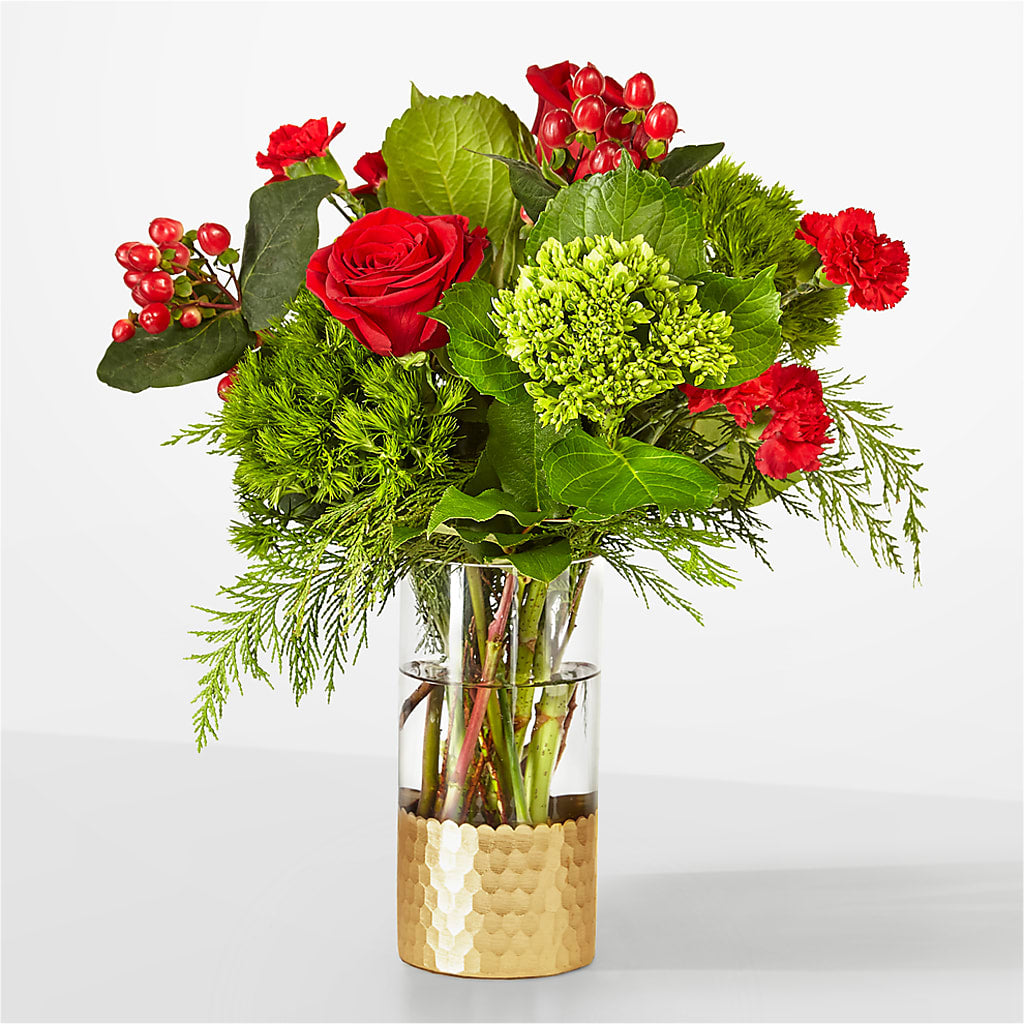 Plaid Throw Bouquet – HELEN'S FLOWERS LLC, Radcliff KY