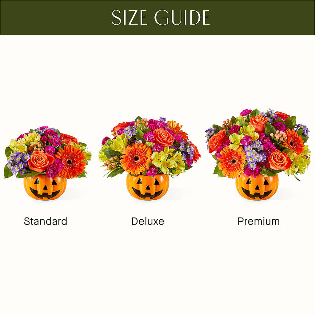 Tricks & Treats Pumpkin – HELEN'S FLOWERS LLC, Radcliff KY