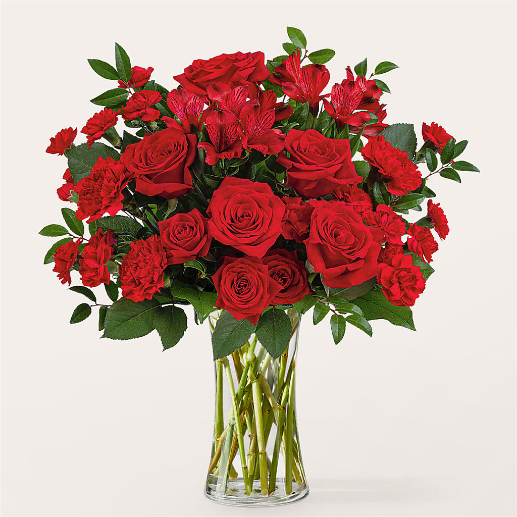 Brilliant Ruby Bouquet – HELEN'S FLOWERS LLC, Radcliff KY