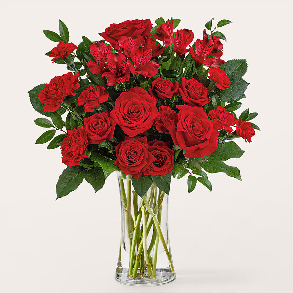 Brilliant Ruby Bouquet – HELEN'S FLOWERS LLC, Radcliff KY