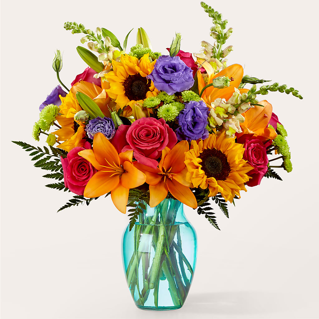Double Rainbow Bouquet – HELEN'S FLOWERS LLC, Radcliff KY