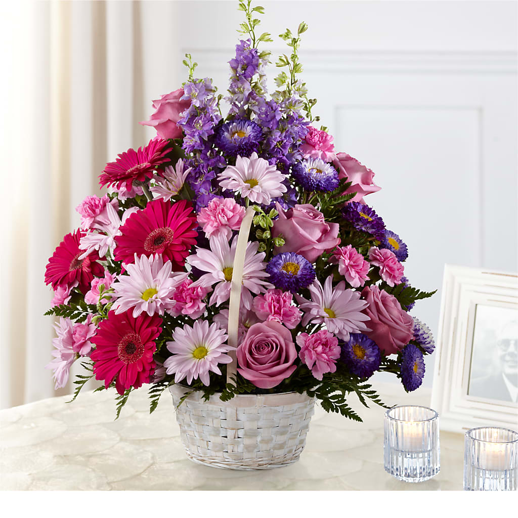 Pastel Peace Basket – HELEN'S FLOWERS LLC, Radcliff KY
