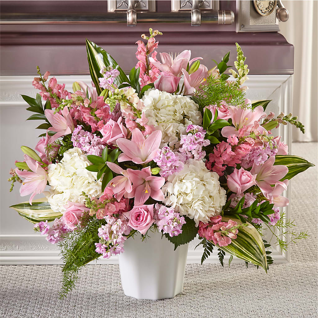 Simply Serene Floor Basket – HELEN'S FLOWERS LLC, Radcliff KY