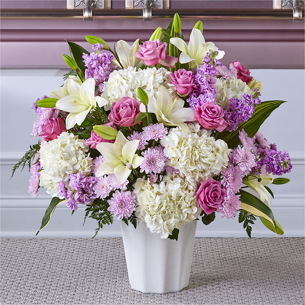 Heaven Sent Floor Basket – HELEN'S FLOWERS LLC, Radcliff KY