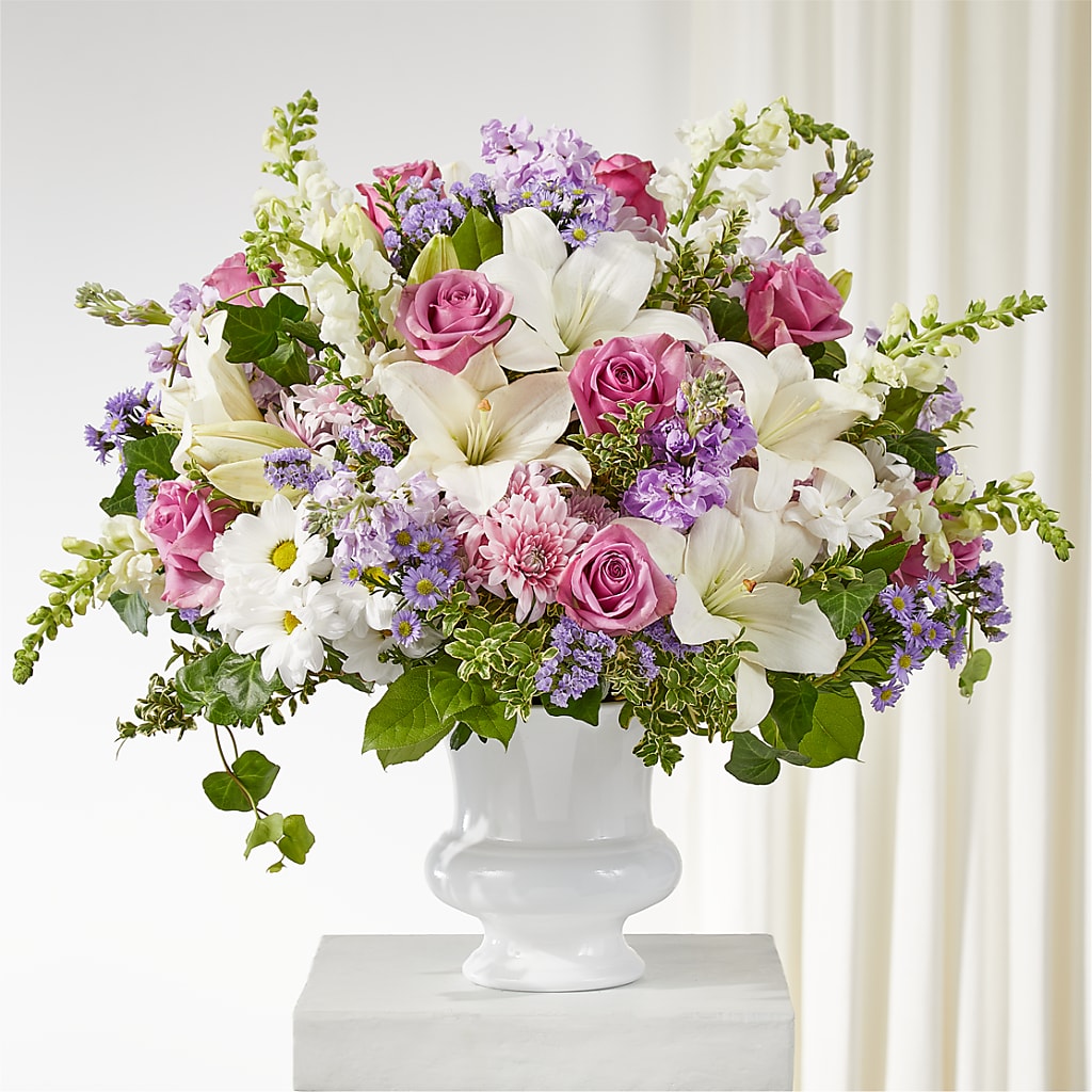 Remarkable Life Urn Arrangement – HELEN'S FLOWERS LLC, Radcliff KY