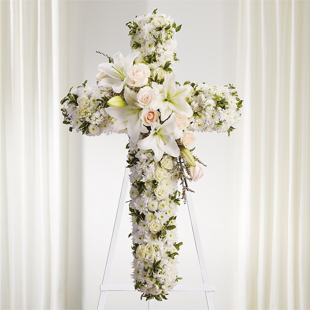 Spiritual Guidance Standing Spray – HELEN'S FLOWERS LLC, Radcliff KY