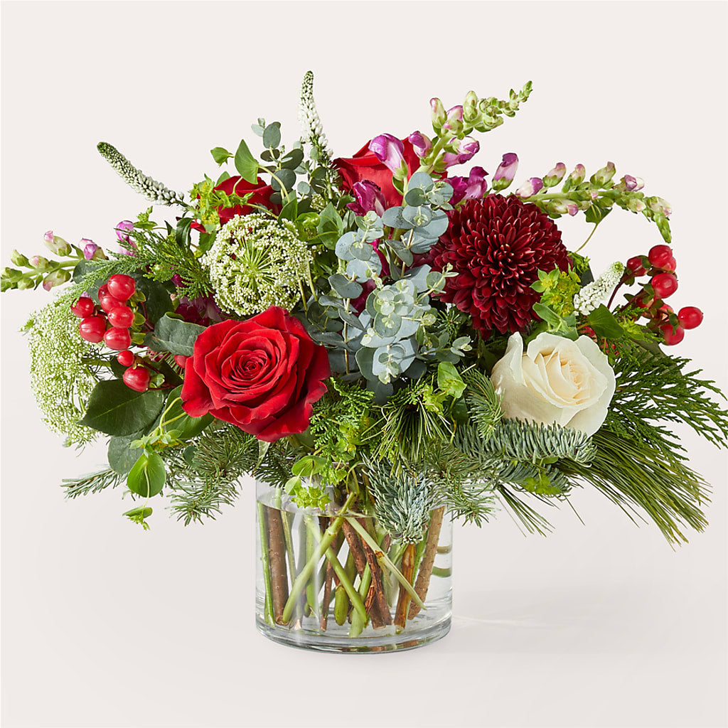 Cranberry Fizz Bouquet – HELEN'S FLOWERS LLC, Radcliff KY
