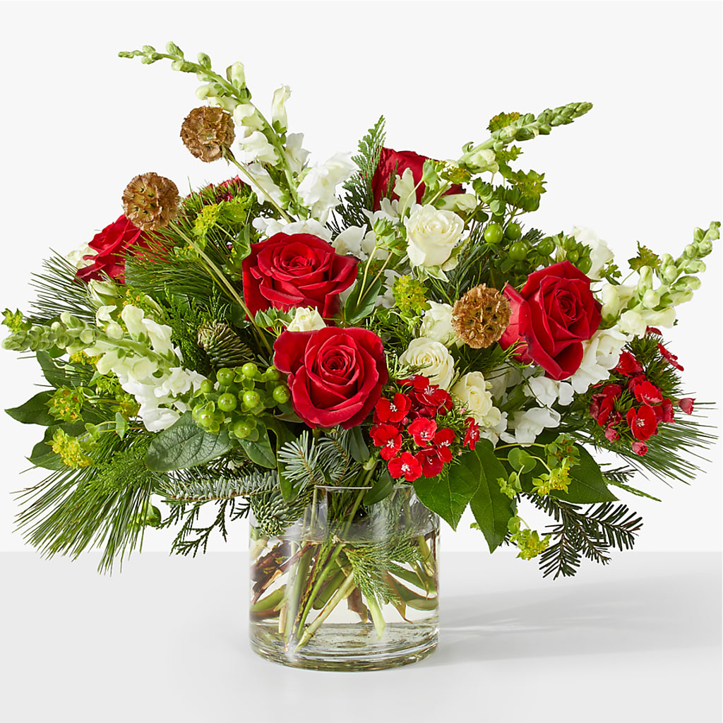 Deck the Halls Bouquet – HELEN'S FLOWERS LLC, Radcliff KY