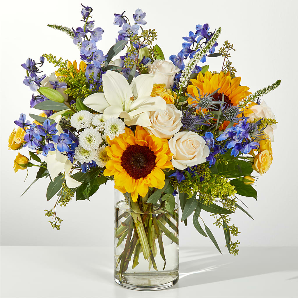 Wonderfully Sunny Bouquet – HELEN'S FLOWERS LLC, Radcliff KY
