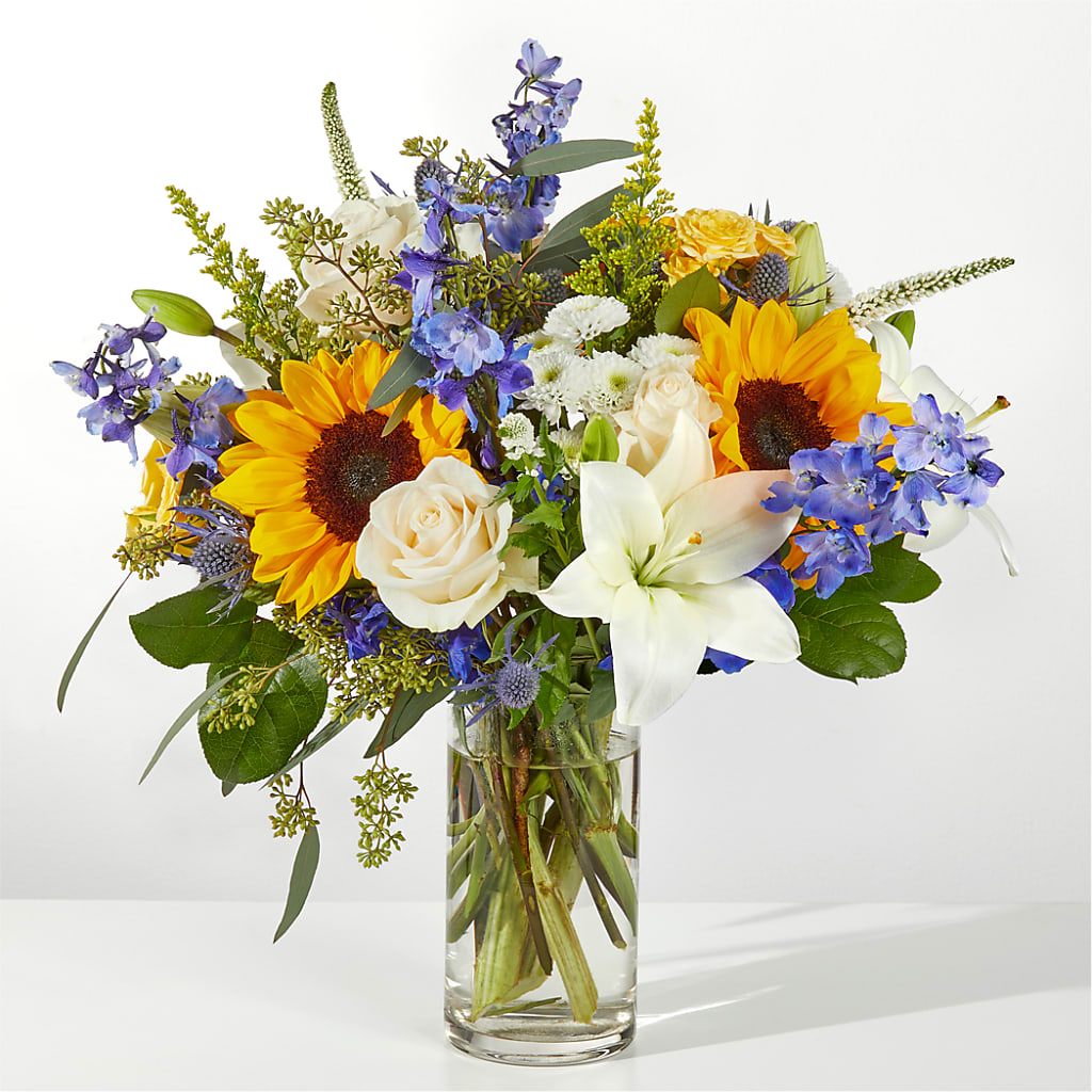 Wonderfully Sunny Bouquet – HELEN'S FLOWERS LLC, Radcliff KY
