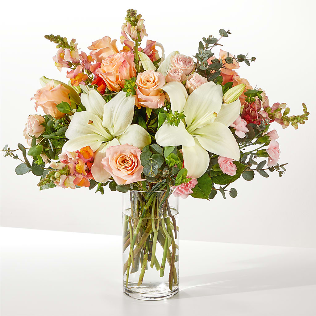 Grapefruit Splash Bouquet – HELEN'S FLOWERS LLC, Radcliff KY