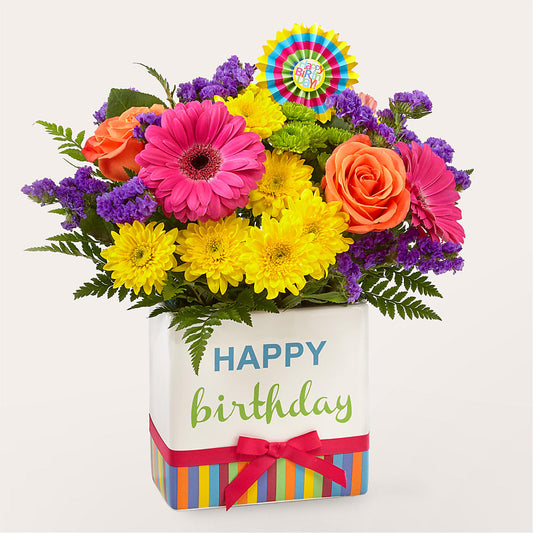 Birthday Brights Bouquet – HELEN'S FLOWERS LLC, Radcliff KY