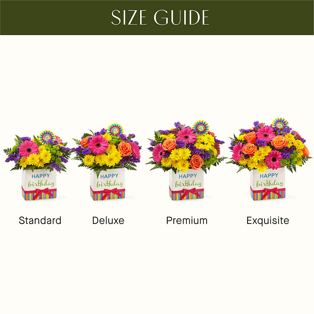 Birthday Brights Bouquet – HELEN'S FLOWERS LLC, Radcliff KY