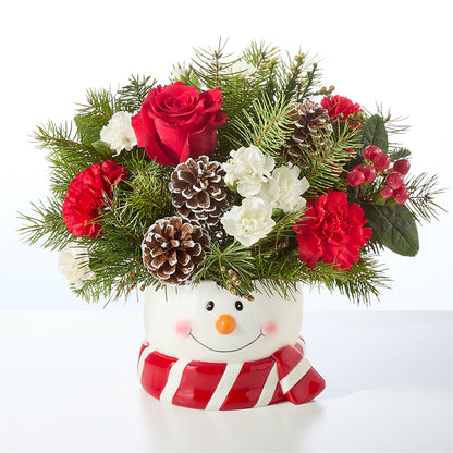 Jolly Snowman Bouquet – HELEN'S FLOWERS LLC, Radcliff KY