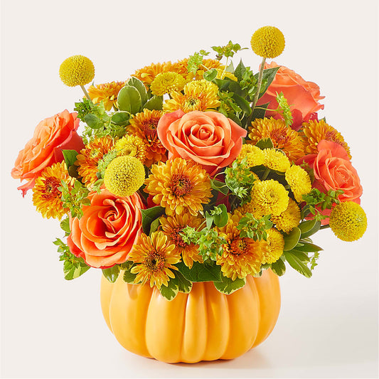 Gourdgeous Pumpkin – HELEN'S FLOWERS LLC, Radcliff KY