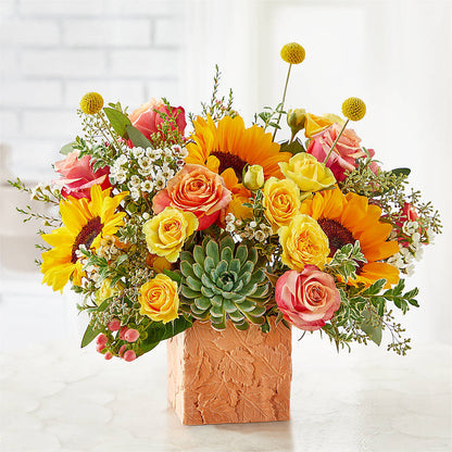 Sunflower Season Bouquet – HELEN'S FLOWERS LLC, Radcliff KY