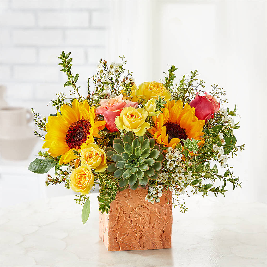 Sunflower Season Bouquet – HELEN'S FLOWERS LLC, Radcliff KY
