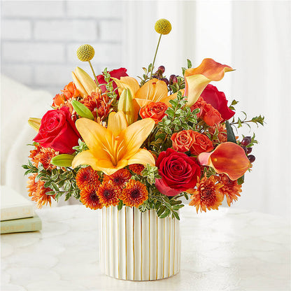 Scarlet Skies Bouquet – HELEN'S FLOWERS LLC, Radcliff KY