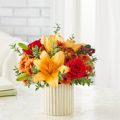 Scarlet Skies Bouquet – HELEN'S FLOWERS LLC, Radcliff KY