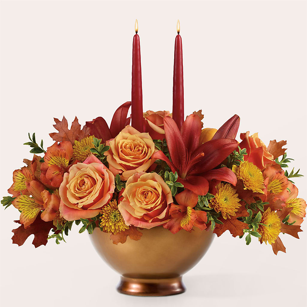 Harvest Table Centerpiece – HELEN'S FLOWERS LLC, Radcliff KY