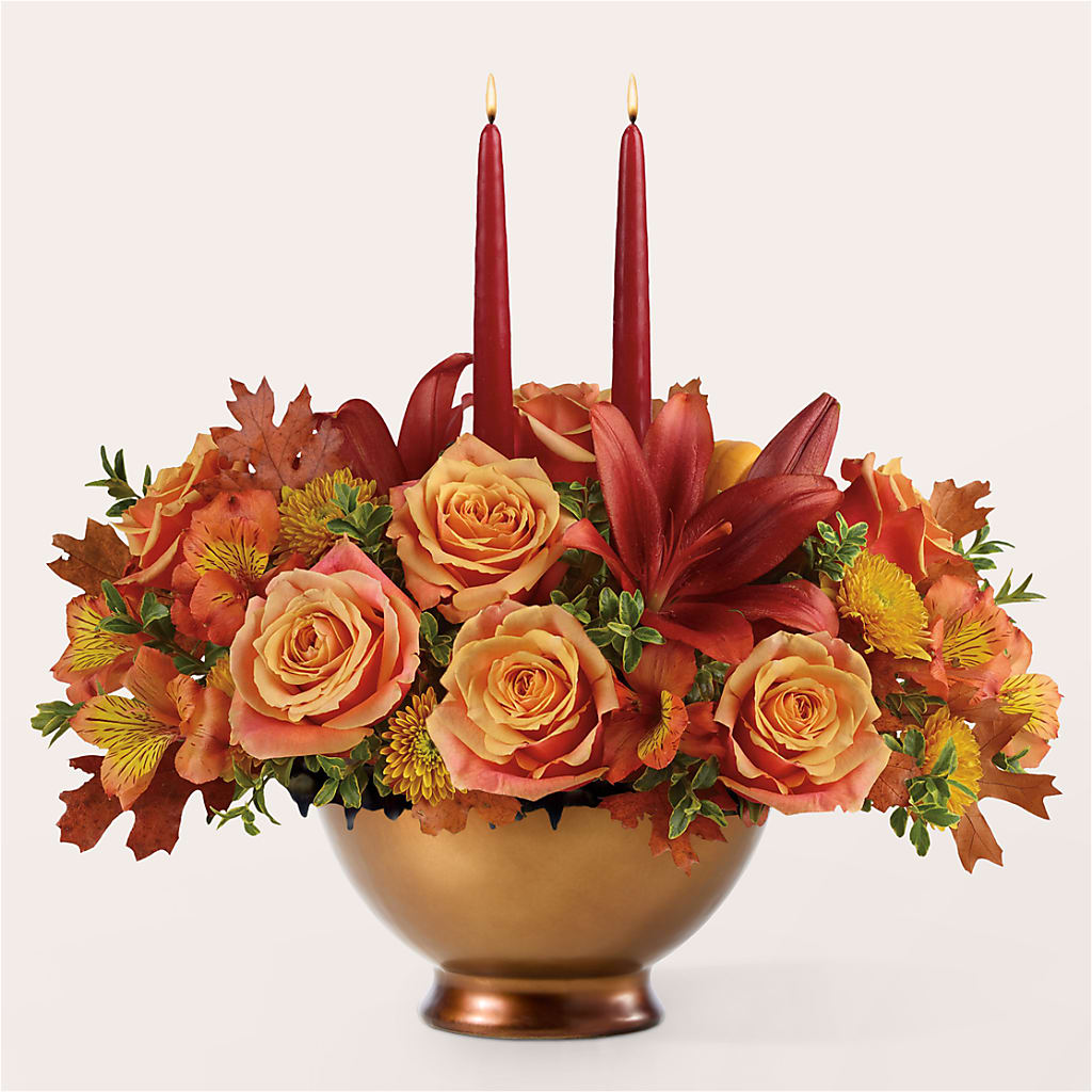 Harvest Table Centerpiece – HELEN'S FLOWERS LLC, Radcliff KY