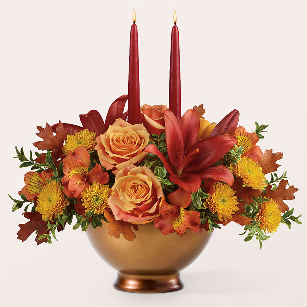Harvest Table Centerpiece – HELEN'S FLOWERS LLC, Radcliff KY