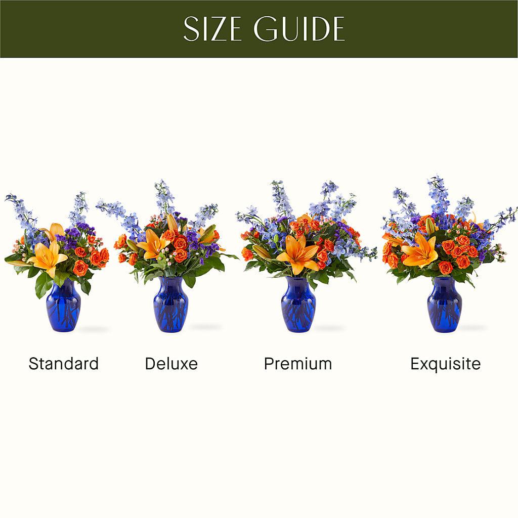 Radiant Citrus Bouquet – HELEN'S FLOWERS LLC, Radcliff KY