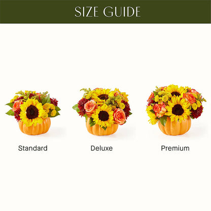 Golden Gourd Pumpkin Bouquet – HELEN'S FLOWERS LLC, Radcliff KY