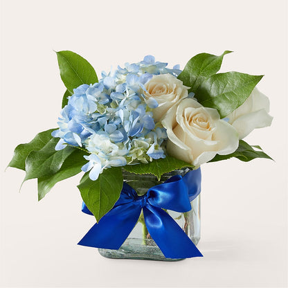 Sky Blue Delight Bouquet – HELEN'S FLOWERS LLC, Radcliff KY
