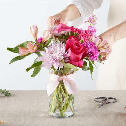 Pink Ribbon - A Florist Original – HELEN'S FLOWERS LLC, Radcliff KY