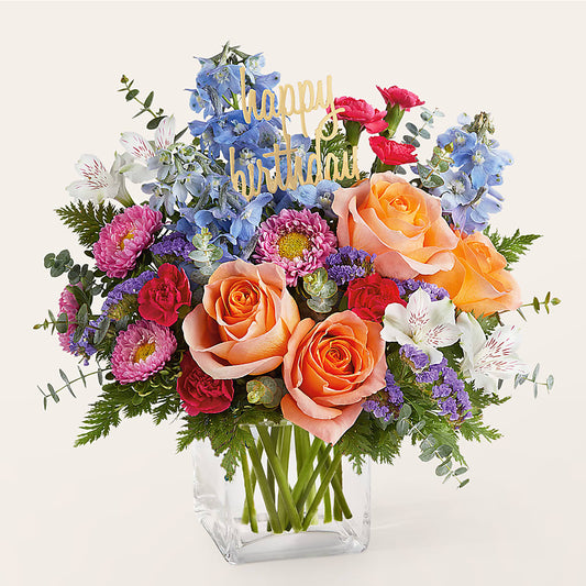 Birthday Bash Bouquet – HELEN'S FLOWERS LLC, Radcliff KY
