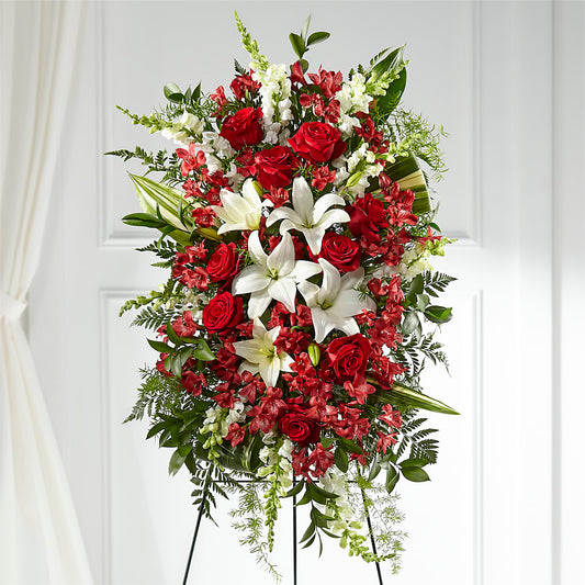 Everlasting Memory Standing Spray – HELEN'S FLOWERS LLC, Radcliff KY