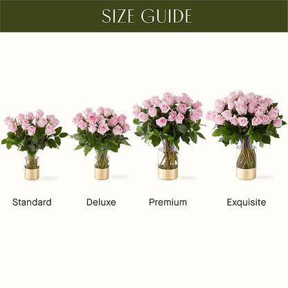 Picture Perfect Pink Rose Bouquet – HELEN'S FLOWERS LLC, Radcliff KY
