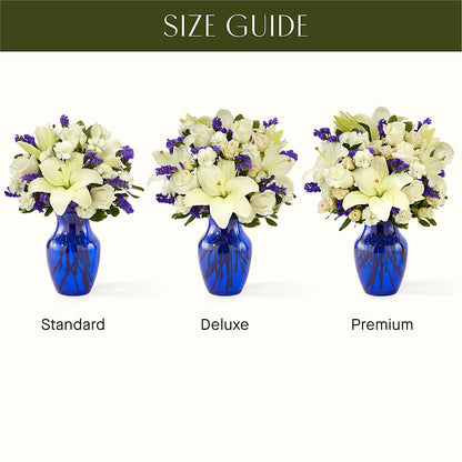 Sapphire Rush Bouquet – HELEN'S FLOWERS LLC, Radcliff KY