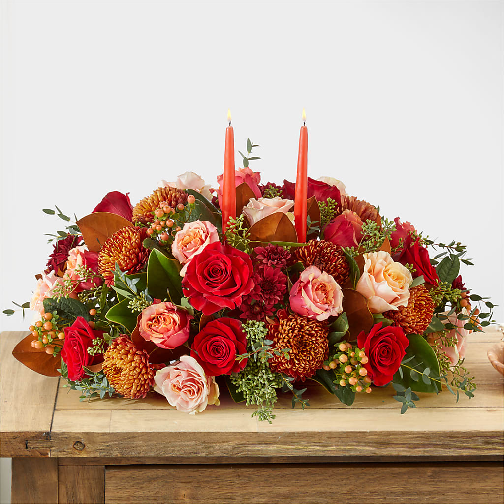 Gather Near Centerpiece – HELEN'S FLOWERS LLC, Radcliff KY