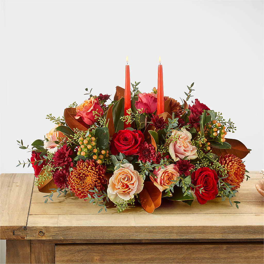 Gather Near Centerpiece – HELEN'S FLOWERS LLC, Radcliff KY