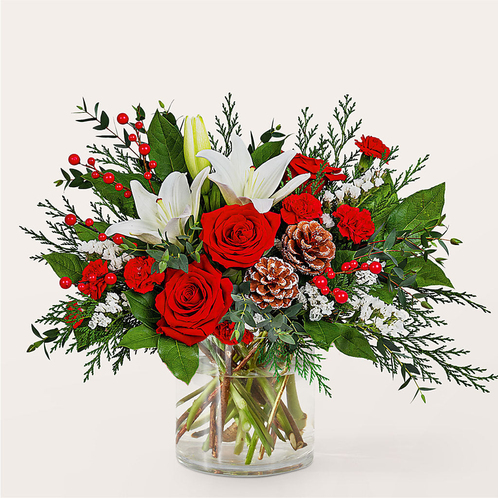 Best in Snow Bouquet – HELEN'S FLOWERS LLC, Radcliff KY