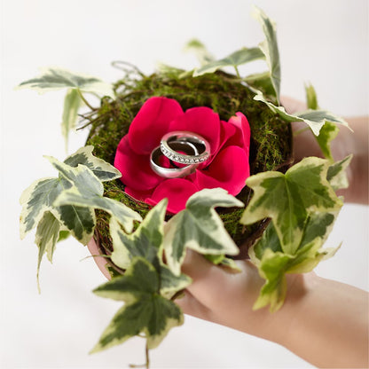 Lila Rose Ring Nest – HELEN'S FLOWERS LLC, Radcliff KY